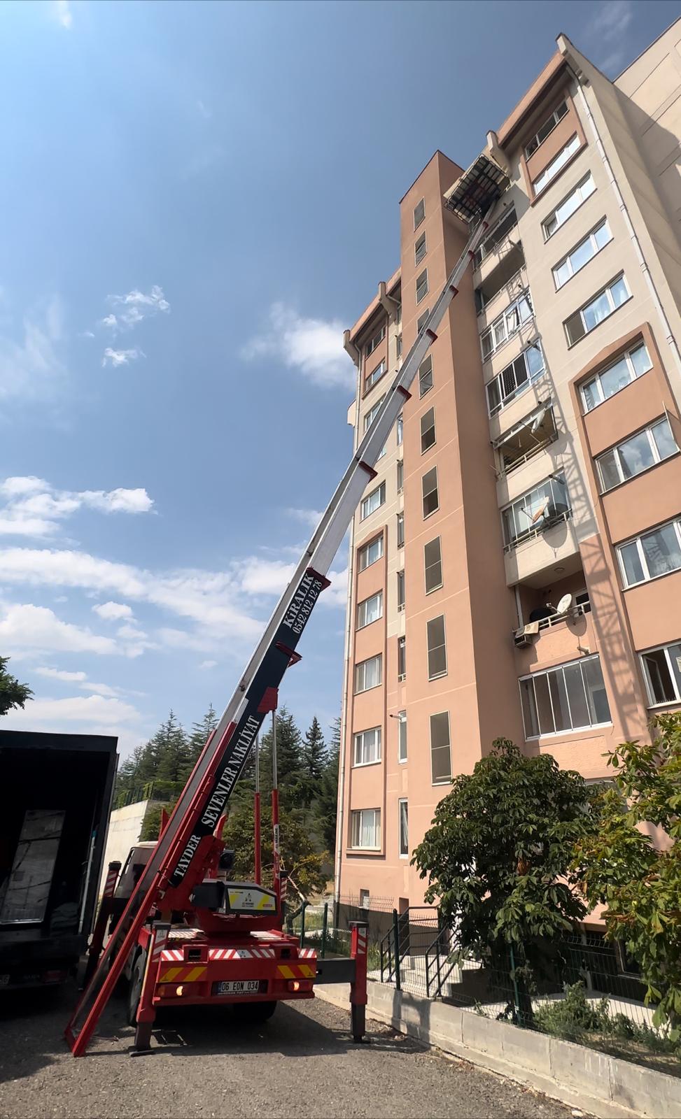 Yenikent asansör kiralama video